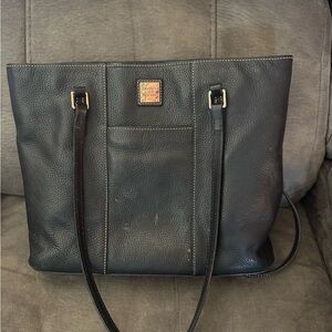 Dooney & Bourke Black Leather Hobo Bag